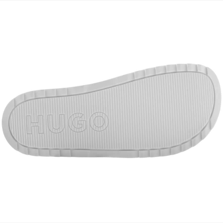 HUGO Match Sliders White Mainline Menswear United States
